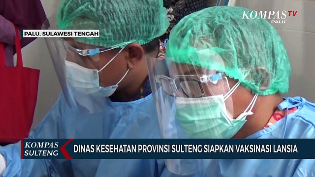 Dinas Kesehatan Provinsi Sulteng Siapkan Vaksinasi Lansia