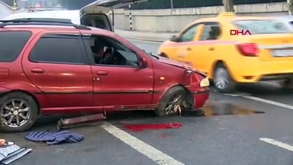 İstanbul'da zincirleme kaza! Trafik kilitlendi
