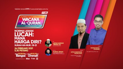 [LIVE] Norma lawak lucah: Mana harga diri?