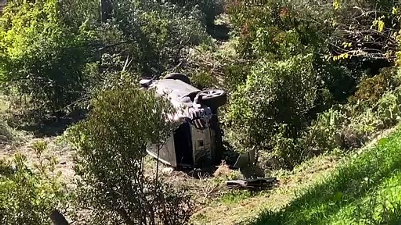 La star du golf Tiger Woods gravement blessé dans un accident de la route