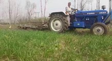 सरकार के रवैये से दुखी किसान ने गेहूं की फसल पर चलाया ट्रैक्टर, बोला- 'जब धान की कीमत नहीं मिली तो.