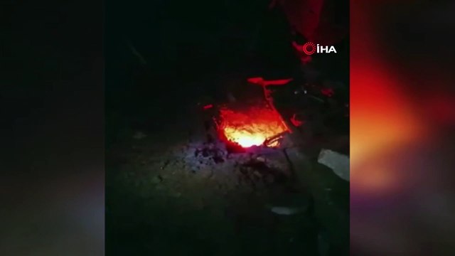 Beşiktaş’ta yeraltı kablolarında korkutan patlama kamerada