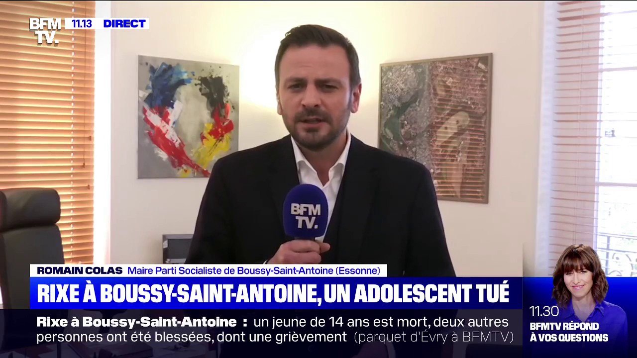Rixe à Boussy-Saint-Antoine: le maire déplore "ce déchainement de violences qui saccage des vies"