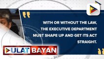 DOH at NTF, binibigyan ng otoridad para sa pagbili ng COVID-19 vaccines sa ilalim ng Senate Bill 2057 ; Sen. Pangilinan: Mayroon o walang batas ay dapat ayusin ng executive department ang programa para sa bakuna