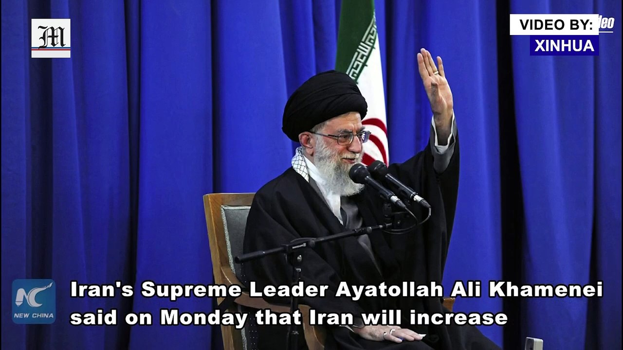 Iran to increase Uranium enrichment to 60 pct if needed: Top Leader