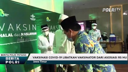 Kyai Lansia dan Tokoh NU Mendapatkan Vaksinasi Covid-19