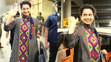 Kangana Ranaut का Airport पर जबरदस्त VIDEO VIRAL | Boldsky