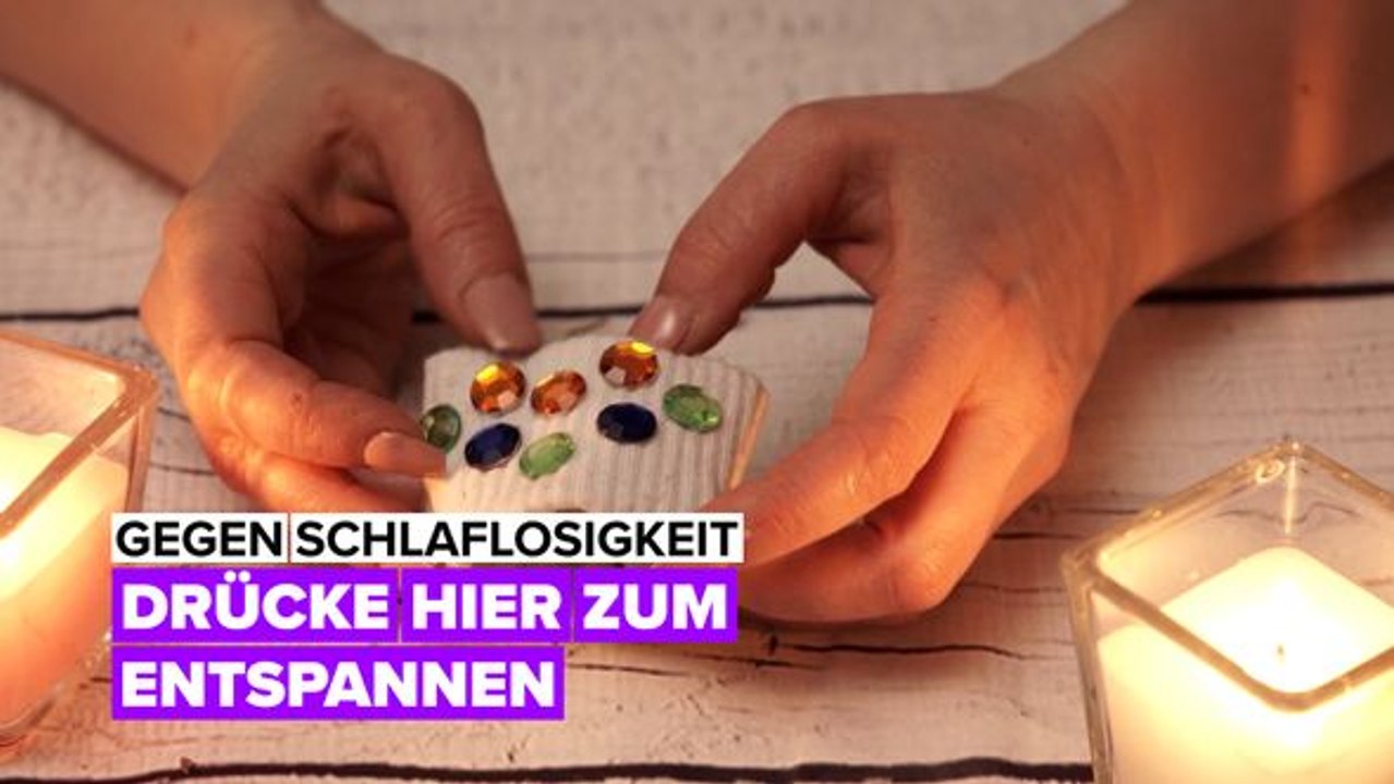 Gegen schlaflosigkeit: akupressur-armband