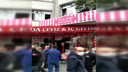 Esenler'de çıkan yangında can pazarı