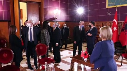 TİRAN - Tarım ve Orman Bakanı Pakdemirli, Arnavutluk Başbakanı Rama ile görüştü