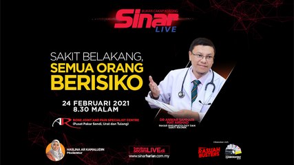 [LIVE] Sakit Belakang, Semua Orang Berisiko