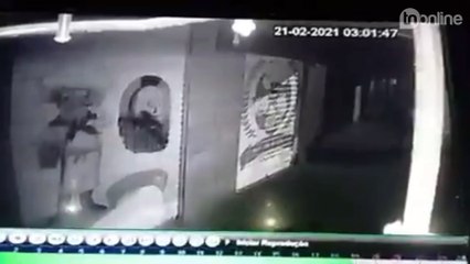 Ladrão "cowboy" furta lâmpadas a cavalo no PR