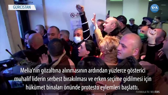 Gürcistan’da Ana Muhalefet Lideri Gözaltında