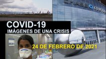 Covid-19 Imágenes de una crisis en el mundo. 24 de febrero