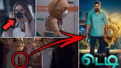 TEDDY trailer Reaction | Arya, Sayeesha, Magizh Thirumeni