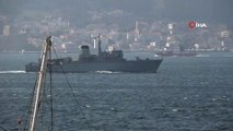 Yunan mayın tarama gemisi Çanakkale Boğazı'ndan geçti
