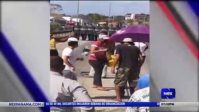Moradores cierran la calle por falta de agua - Nex Noticias