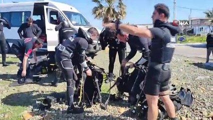 Dalgıçlar bir kez daha denizde kaybolan Ali için daldı