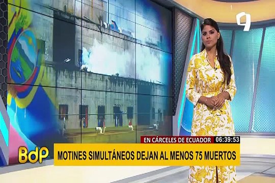 Ecuador: al menos 75 muertos tras sangrientos motiles simultáneos en penales