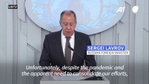 Russia's Sergei Lavrov slams West for pandemic 'selfishness'