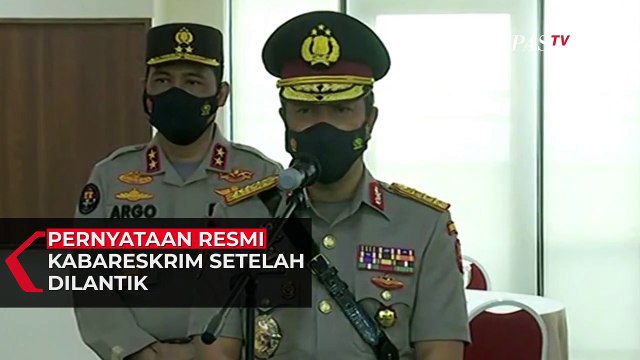 Pernyataan Resmi Komjen Pol Agus Andrianto Setelah Dilantik Menjadi Kabareskrim Polri
