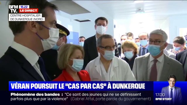 Benoit Vallet (ARS Haut-de-France): Il y a eu 61 transferts de patients. La solidarité régionale est très forte