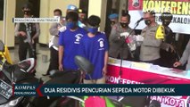 Dua Residivis Pencuri Sepeda Motor Dibekuk