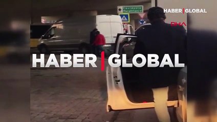 Başakşehir'de trafikte darp anları kamerada!