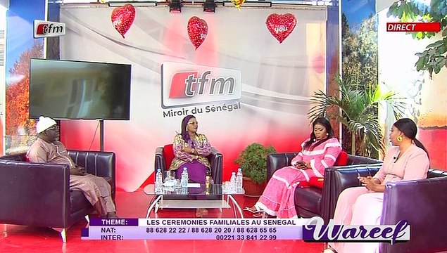 Wareef du 24 Février 2021 présenté par Eva Tra - Thème : Les cérémonies familiales au Sénégal