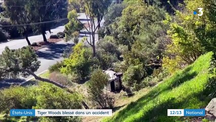 Sport : le golfeur Tiger Woods grièvement blessé lors d’un accident de voiture