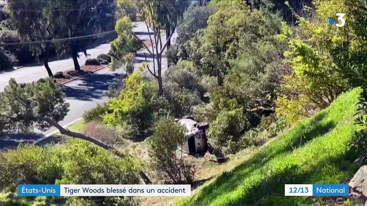 Sport : le golfeur Tiger Woods grièvement blessé lors d’un accident de voiture