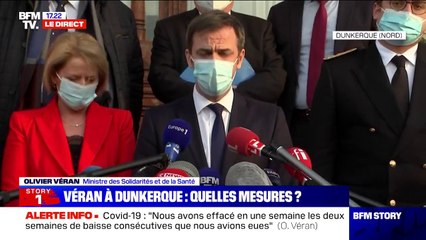 Dunkerque: Olivier Véran annonce "un confinement le week-end, dès ce week-end"