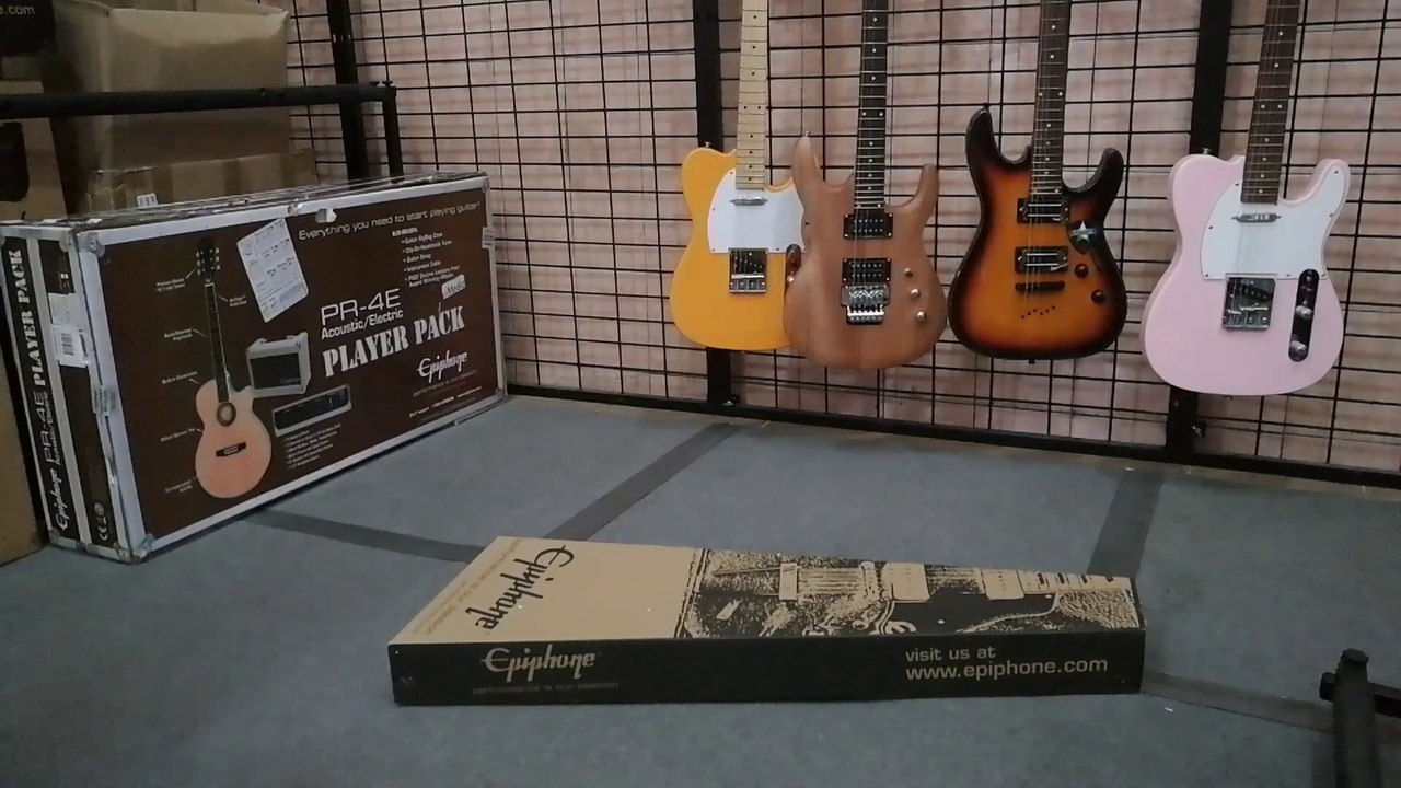 UNBOXING GUITAR EPIPHONE LES PAUL EXPRESS