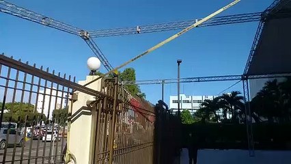 Avanza limpieza Congreso para acto 27 febrero