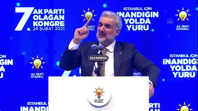 İSTANBUL - AK Parti İstanbul 7. Olağan İl Kongresi - Osman Nuri Kabaktepe (3)