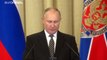 بوتين يحذر من جهود غربية لزعزعة الاستقرار في روسيا