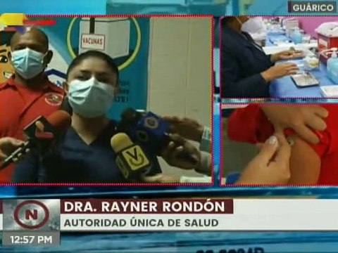 Más de 3mil vacunas contra la COVID-19 serán aplicadas en los centros centinelas de Guárico
