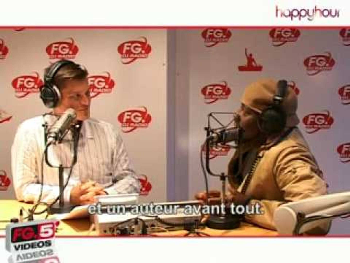⁣WYCLEF EN INTERVIEW CHEZ  RADIO FG
