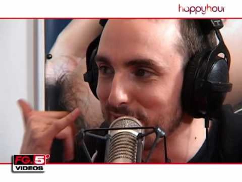 CHRISTOPHE WILLEM EN INTERVIEW CHEZ  RADIO FG
