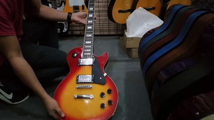 UNBOXING GUITAR BRAND KAYSEN KEG9 LES PAUL LOOK ALIKE