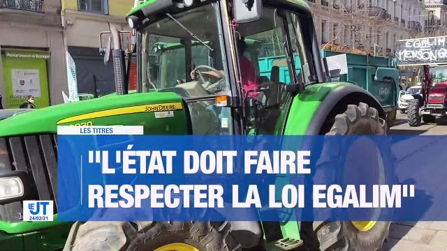 À la UNE : 200 agriculteurs manifestent pour des prix plus justes / L'Ecole des Mines s'engage contre les violences sexuelles / Une vente aux enchères à La Poularde / Que font nos députés ?