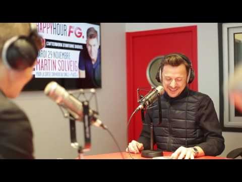 MARTIN SOLVEIG en interview sur RADIO FG : ses titres préférés