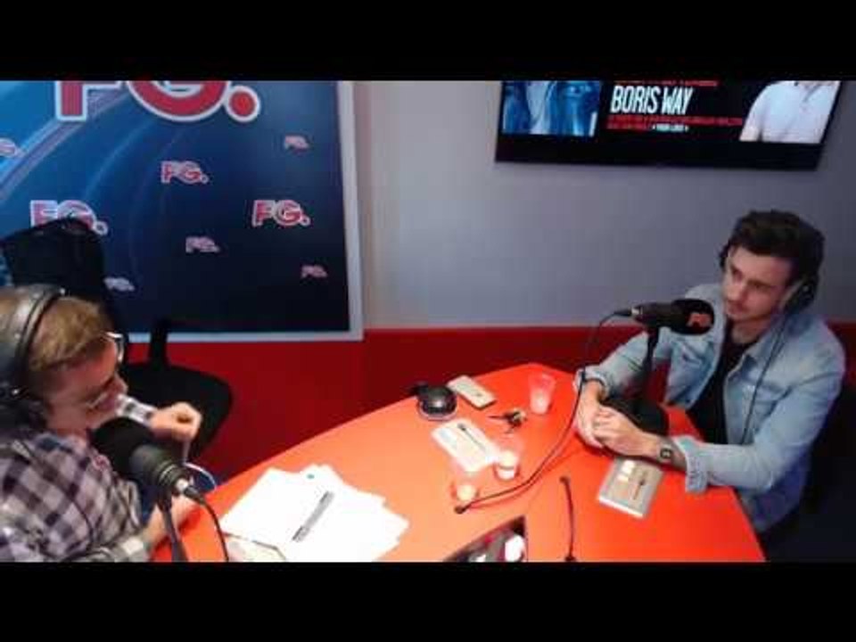 BORIS WAY en interview sur Radio FG dans l'HappyHour de Antoine BADUEL
