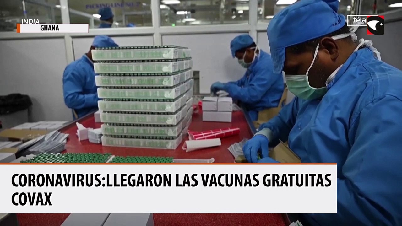 Coronavirus: Llegaron las vacunas gratuitas Covax