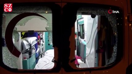 Diyarbakır’da ambulansa saldırı