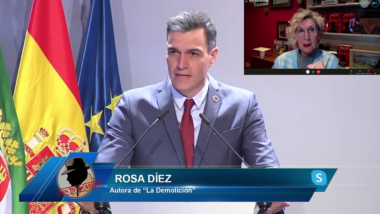 ¡ROSA DÍEZ ESTALLA CONTRA SÁNCHEZ!: ES CÓMPLICE DE LA VIOLENCIA DE LAS HORDAS COMUNISTAS