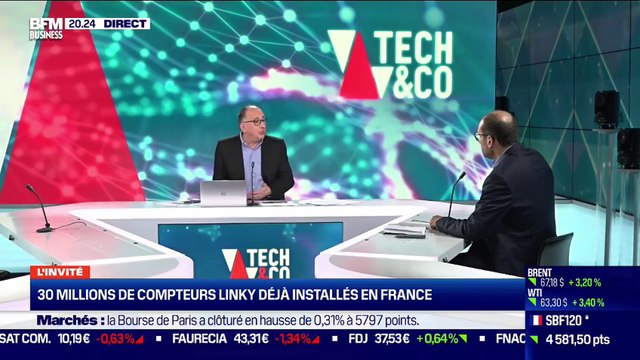 Laurent Méric (Enedis) : 30 millions de compteurs Linky déjà installés en France - 24/02