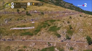 TdF 2020, Etape 06 - Le Teil - Mont Aigoual (191 km), les 23 derniers kilomètres