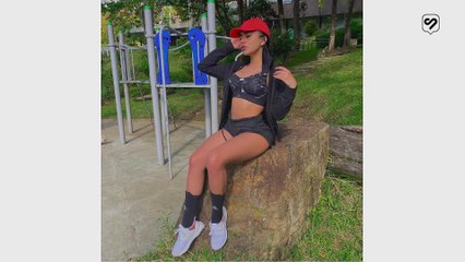 Luisa Castro sacudió sus glúteos en insinuante baile en bikini