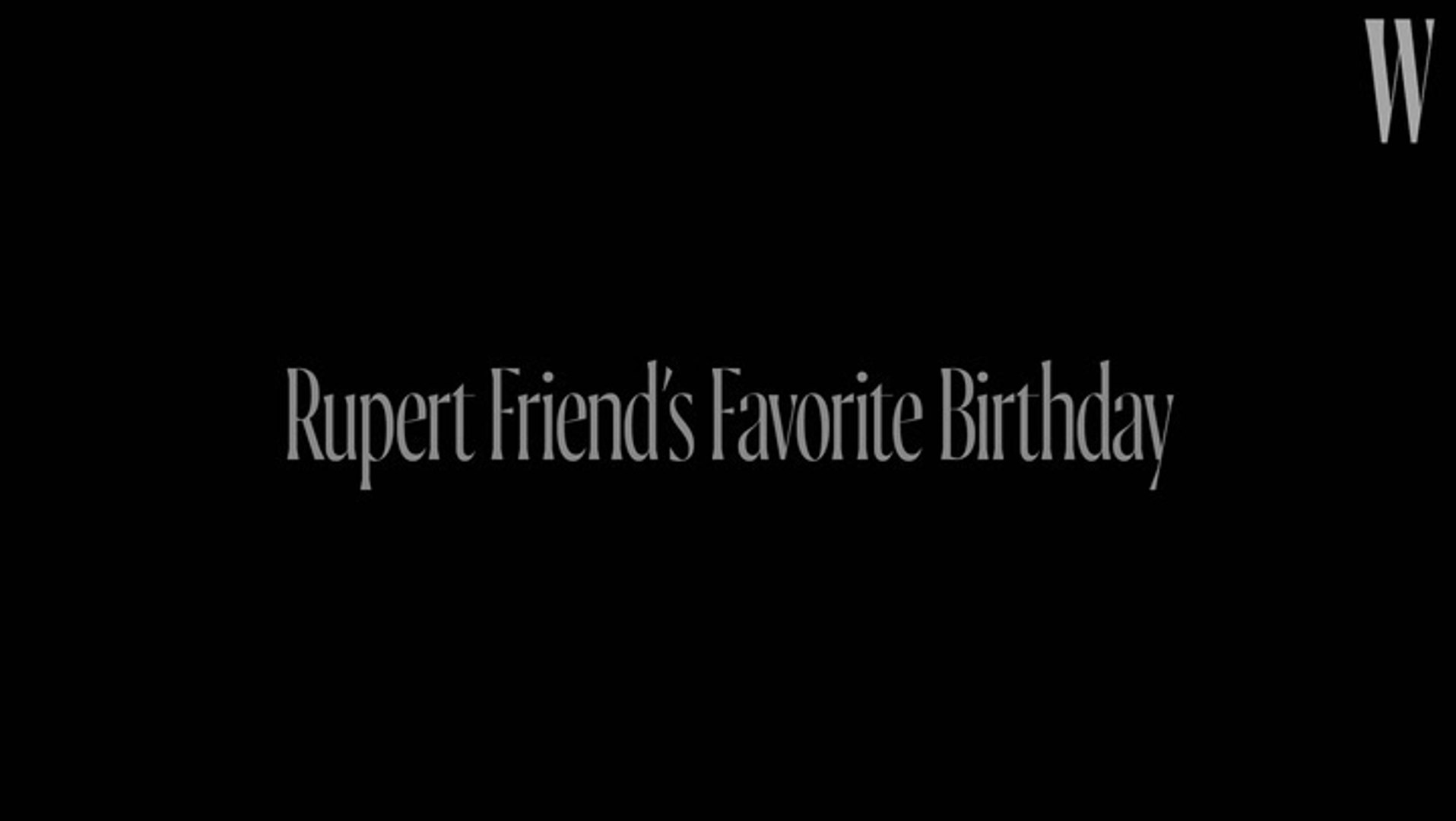 ⁣Rupert Friend Found Out Time Was Real on His 6th Birthday